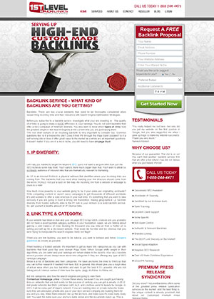 1st Level Backlinks