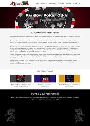 Pai Gow Poker Free