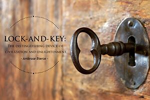 Lock and key